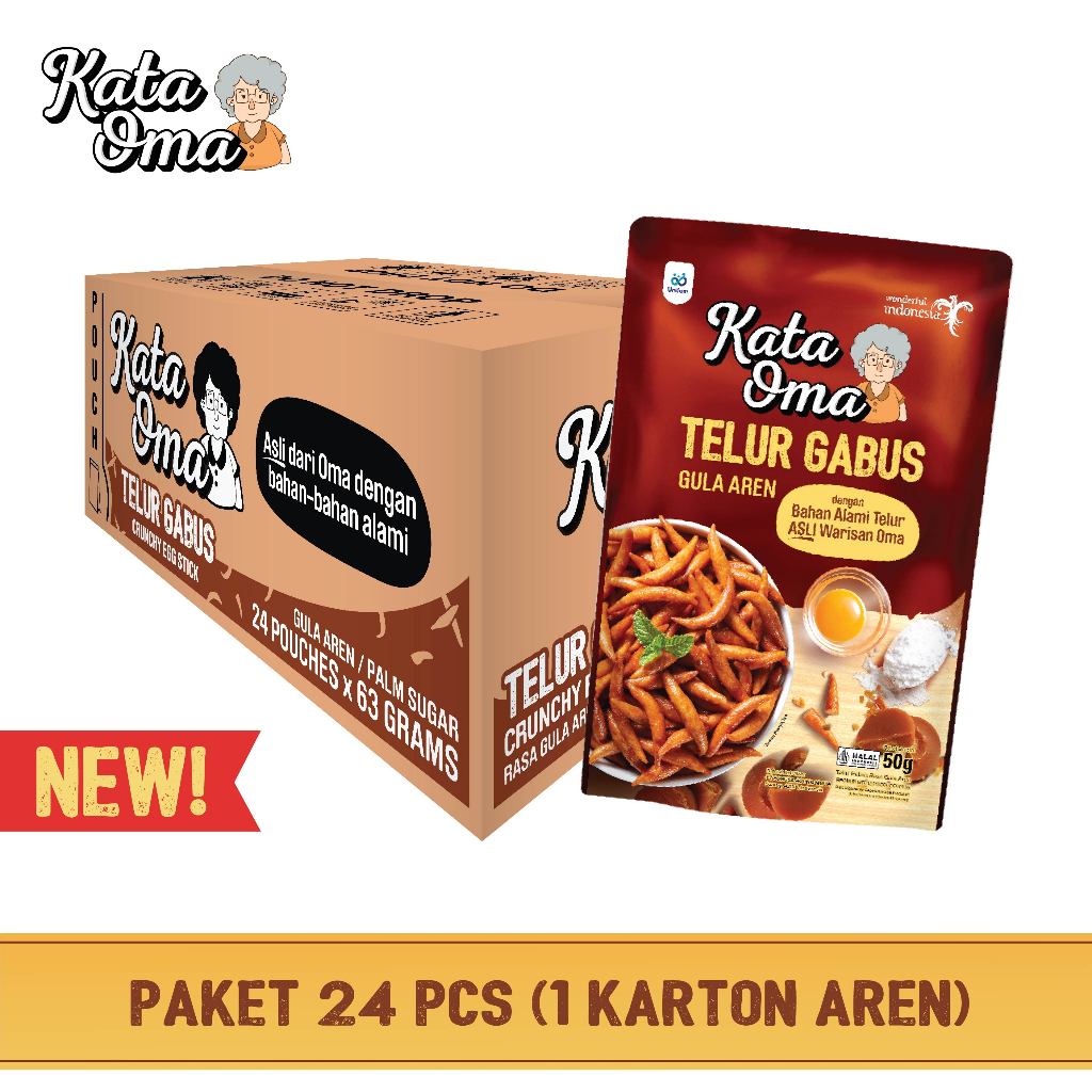 

Kata Oma Telur Gabus Paket Isi 24 Aren