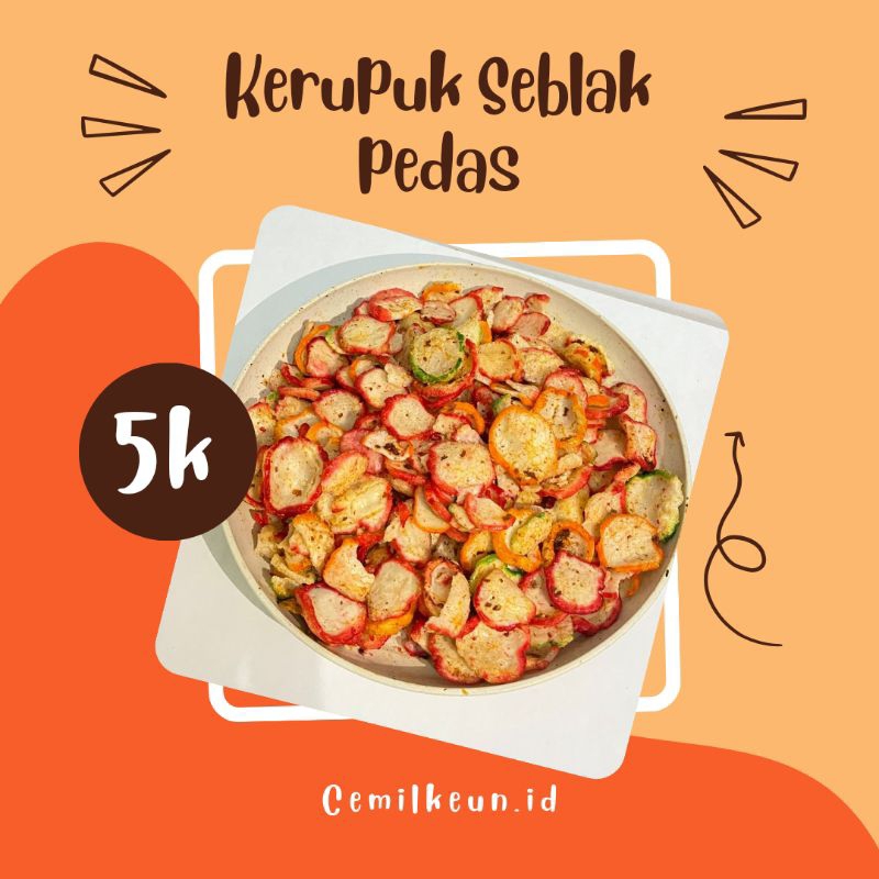 

Kerupuk Seblak Pedas