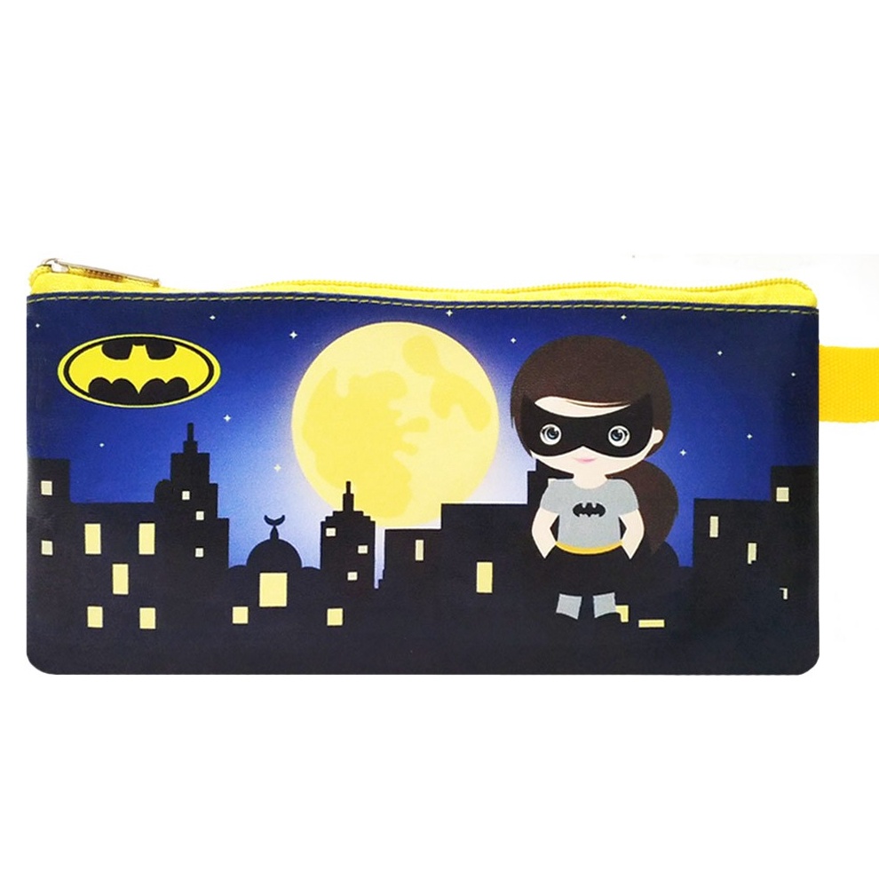 

LIMIT Mini Case BATGIRL KUNING Stationary Organizer Pencil Case Tempat Pensil Travelling Organizer