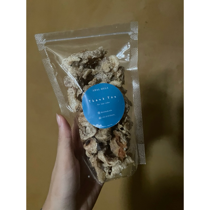 

Minyak babi goreng / Bak iu phok/ Kerupuk babi