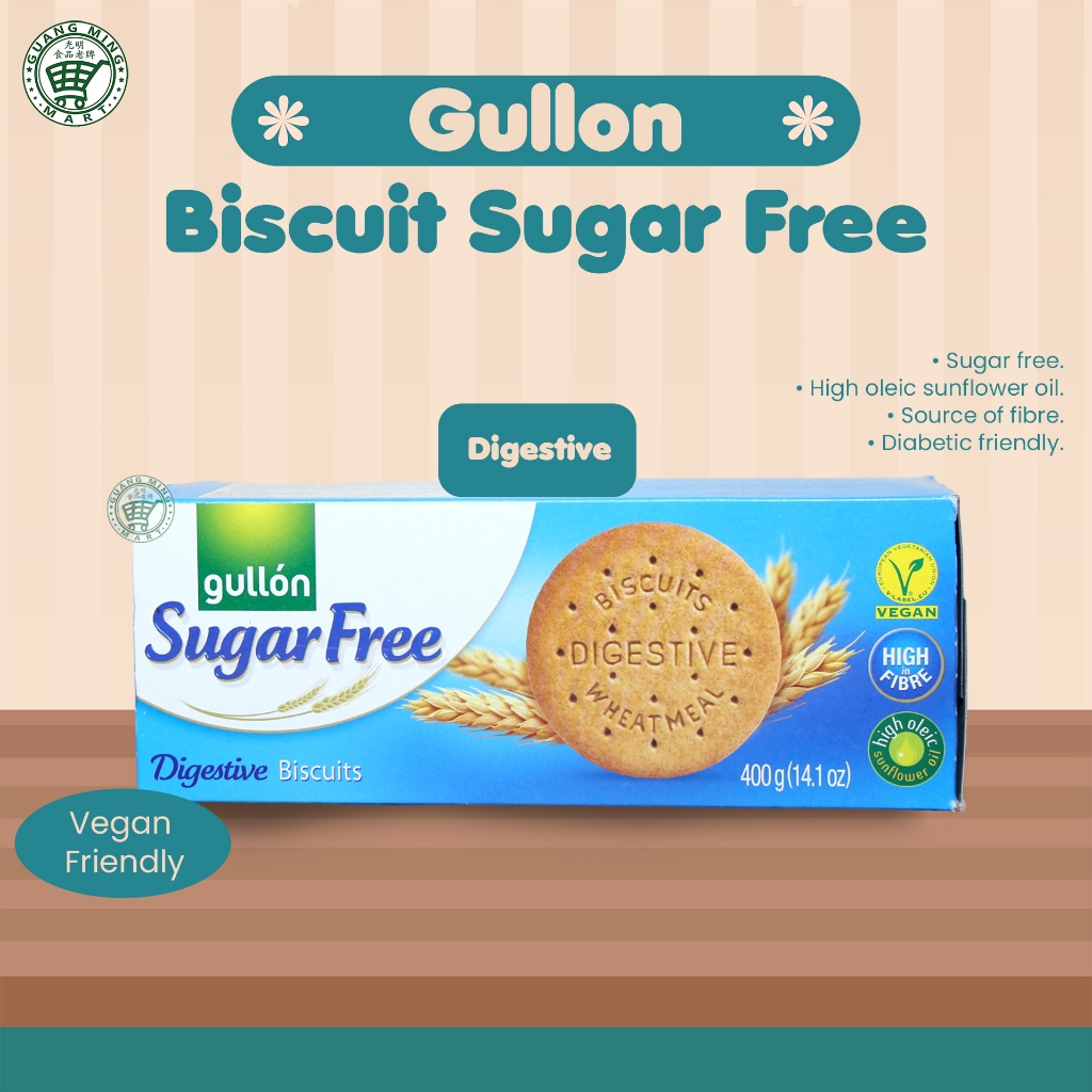 

Gullon Sugar Free Digestive Biscuits