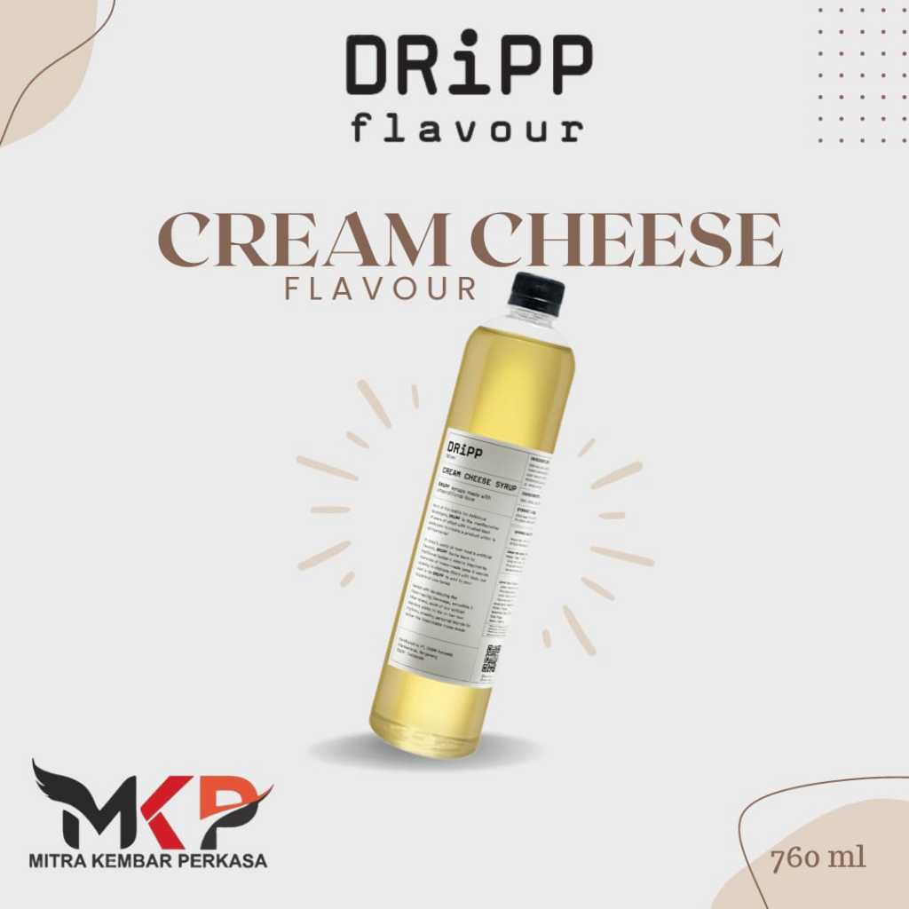 

DRIPP CREAM CHEESE SYRUP - Gourmet syrup-