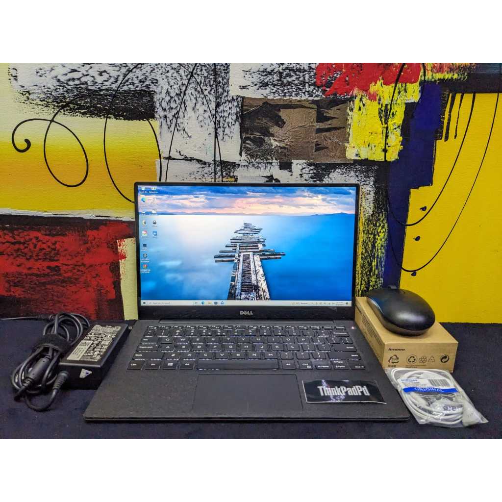 Laptop Design Dell XPS 13 Core i7 6500U Backlight 3K Touch Ram 8GB SSD 256 Slim Mulus