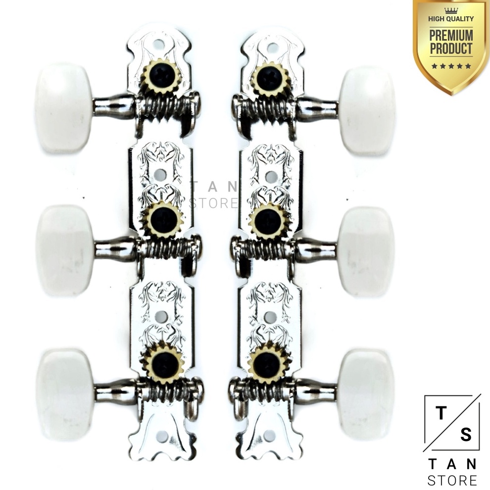 DAHSYAT Dryer Tuning Peg Groover Putaran Gitar Klasik Nylon