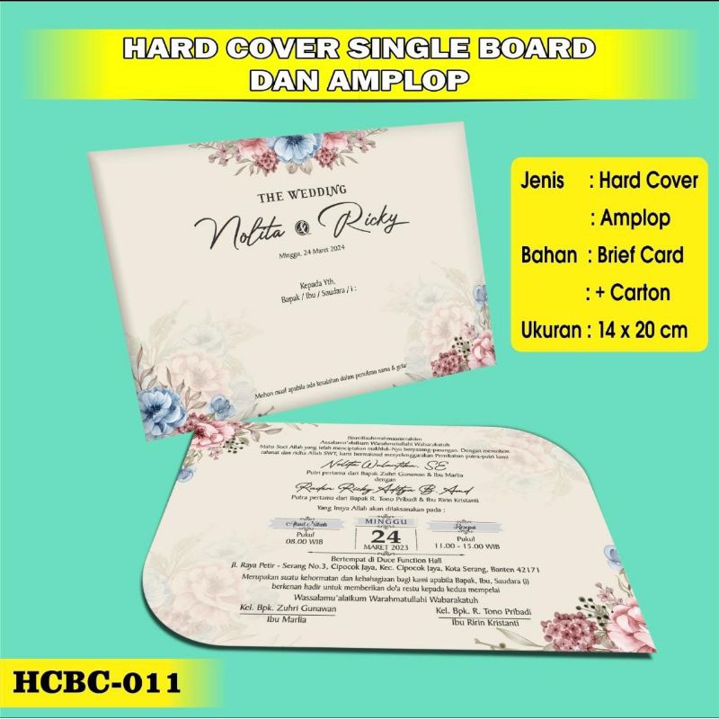 undangan hardcover murah / undangan hardcover mewah / undangan hardcover elegant / undangan hardcove