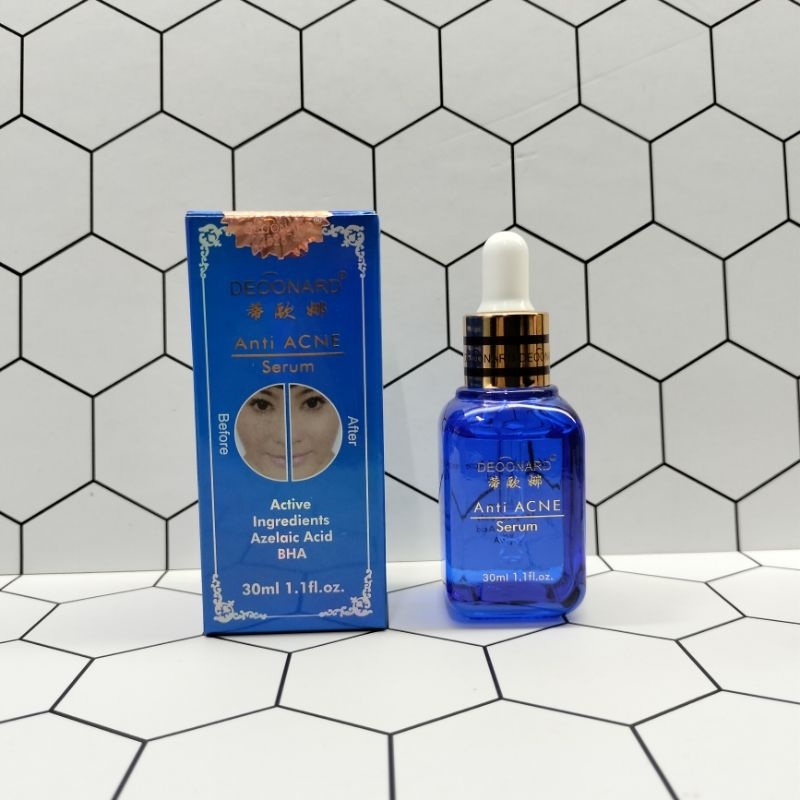 serum deoonard biru anti acne originall