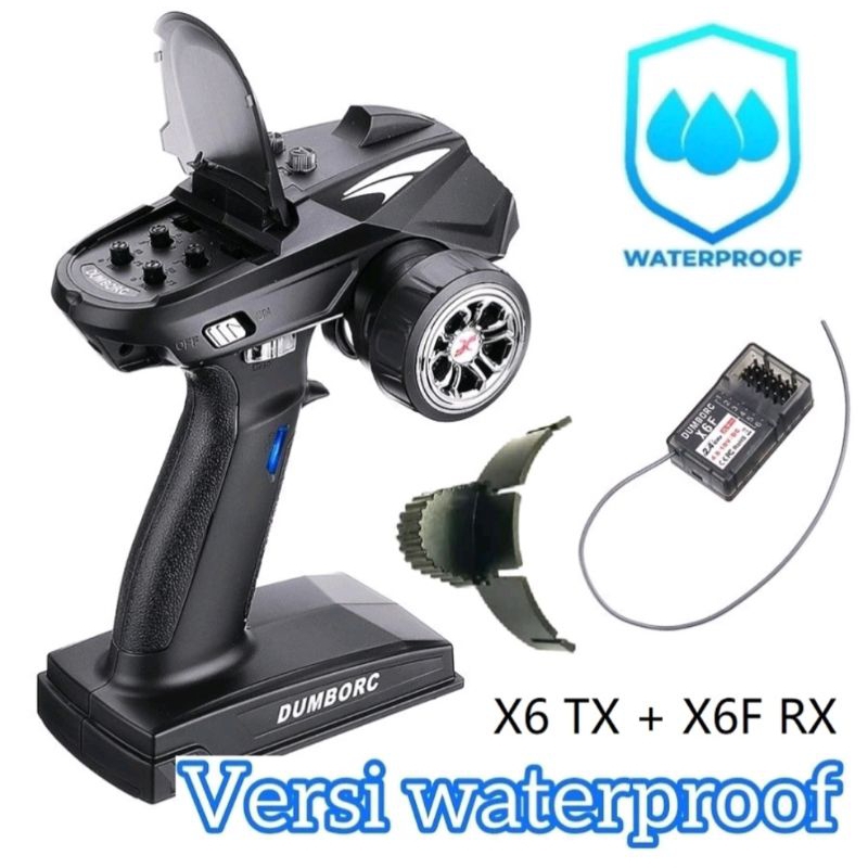 Dumborc X6-X6FG 6Ch / Hot Rc 6ch Receiver Waterproof