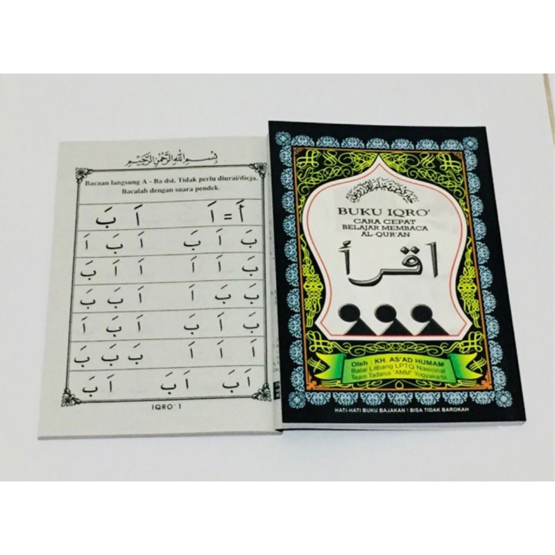 GOGO buku IQRO cara cepat membaca ALQURan