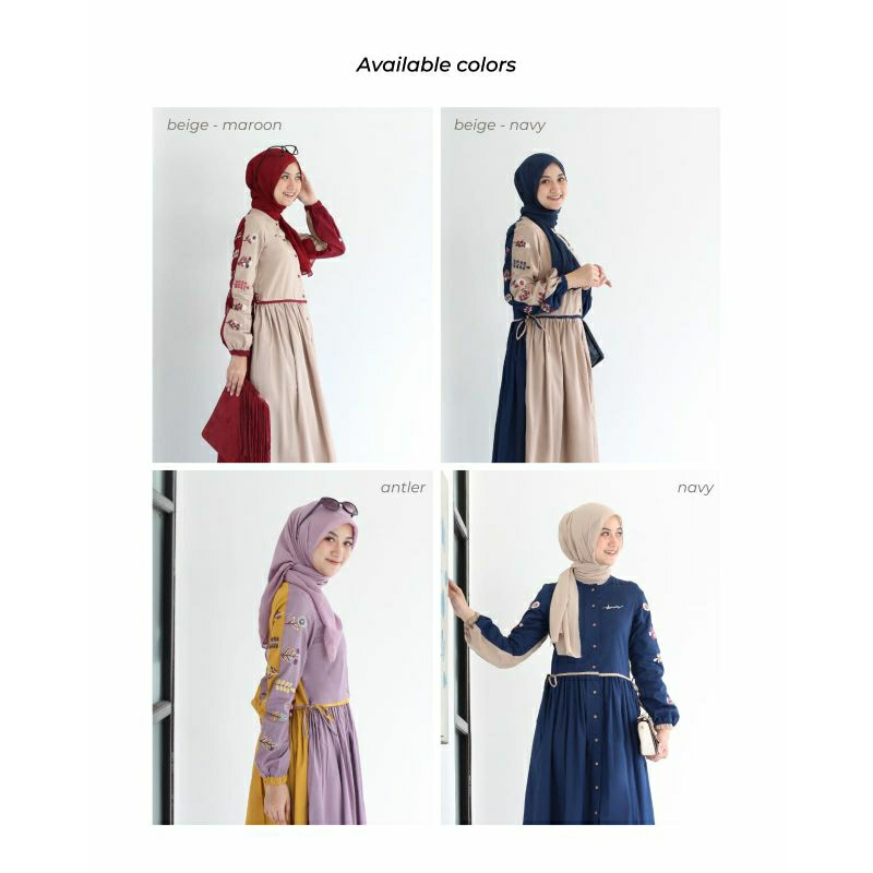 ABAYA DANNIS TERBARU 2024