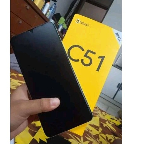 Handphone - Realme C51 4/64gb - fullset -SECOND LIKE NEW - HP - HANPHONE REALME C51