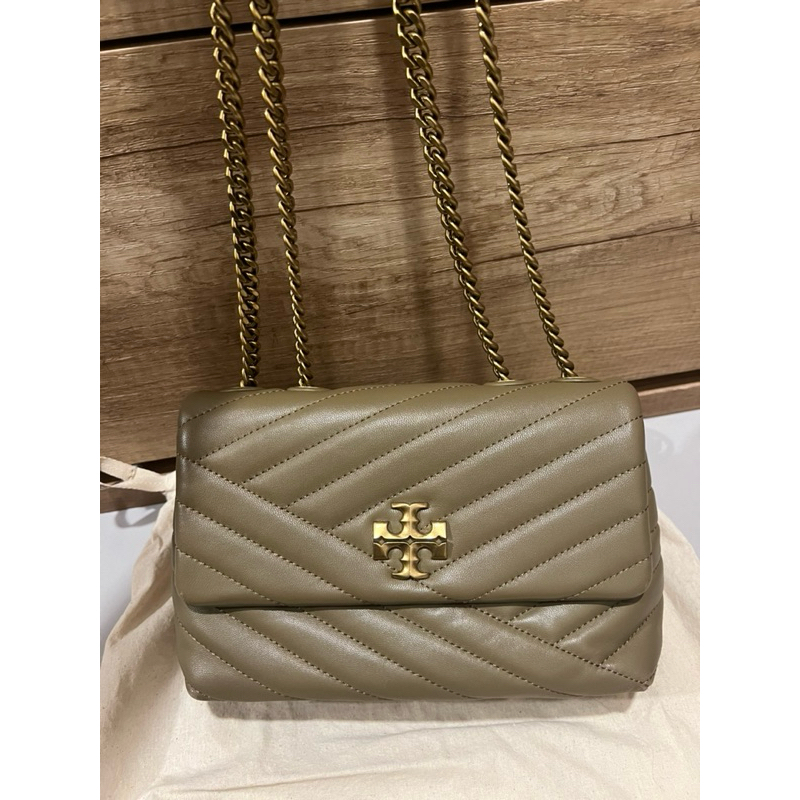 Preloved LIKE NEW TB Tory Burch Kira Chevron Small Convertible Shoulder Bag ORIGINAL