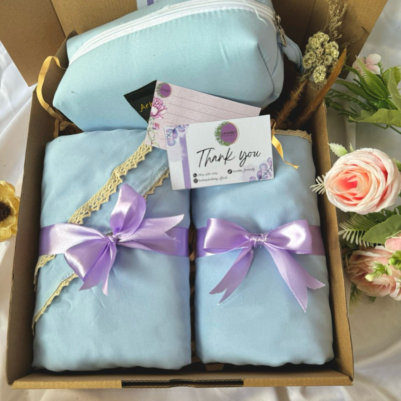 HAMPERS MUKENA SET KADO ULANG TAHUN KADO WISUDA KADO ANNIVERSARY KADO HARI GURU