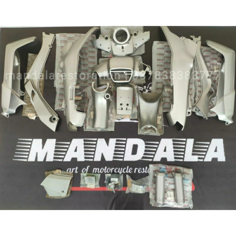 Body Halus Kaze R set silver 4k / kaze old original