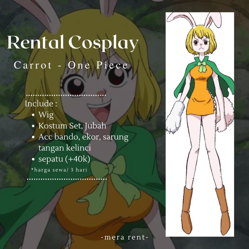 Rental Cosplay Carrot One Piece
