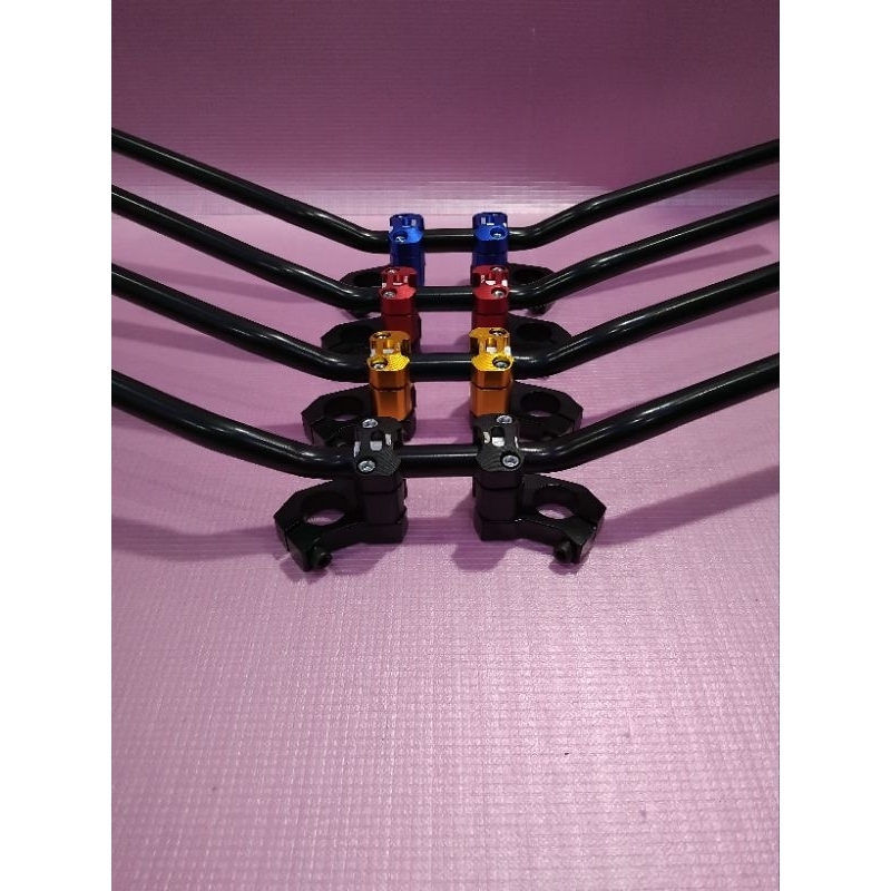 Stang RZR Satria Dan Sonic Plus Dudukan Raiser CNC, Brecket Dudukan Stang RZR Motor