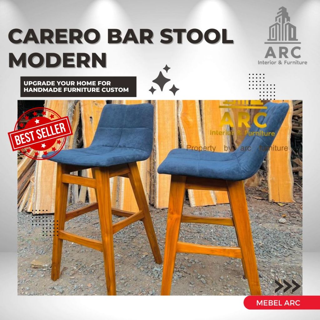Kursi Cafe, Kursi Bar Modern, Kursi Minibar, Kursi Bar Stool, Kursi Kayu Jati