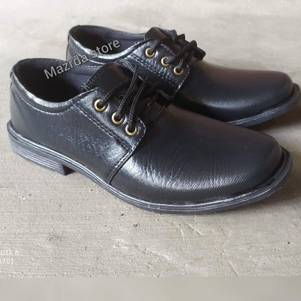 KODE X67A Sepatu Pantofel Anak Size 33 37 pantofel Laki laki Hitam Anak Sepatu Pantofel Sekolah Anak