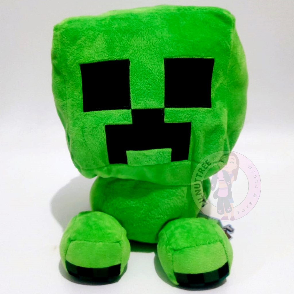 Boneka Mini Creeper Minecraft Original Mojang BIG SIZE Plush Furyu Jepang