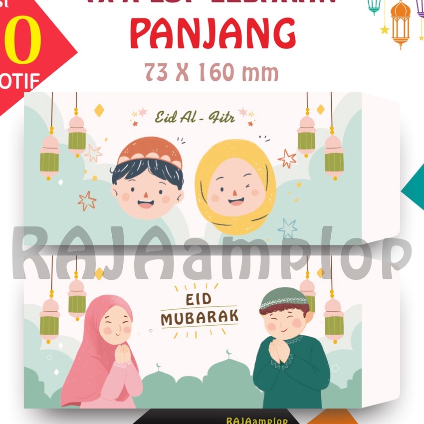 

KI3 NEW RAJAamplop 2 lbr 2 motif Angpao THR Lebaran Idul Fitri BESARPANJANG motif COUPLE