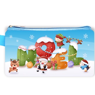 

TERBARU Mini Case Natal Christmas 221 NOEL Biru Muda Tempat Pensil Karakter Anak Souvenir Natal Sekolah Minggu