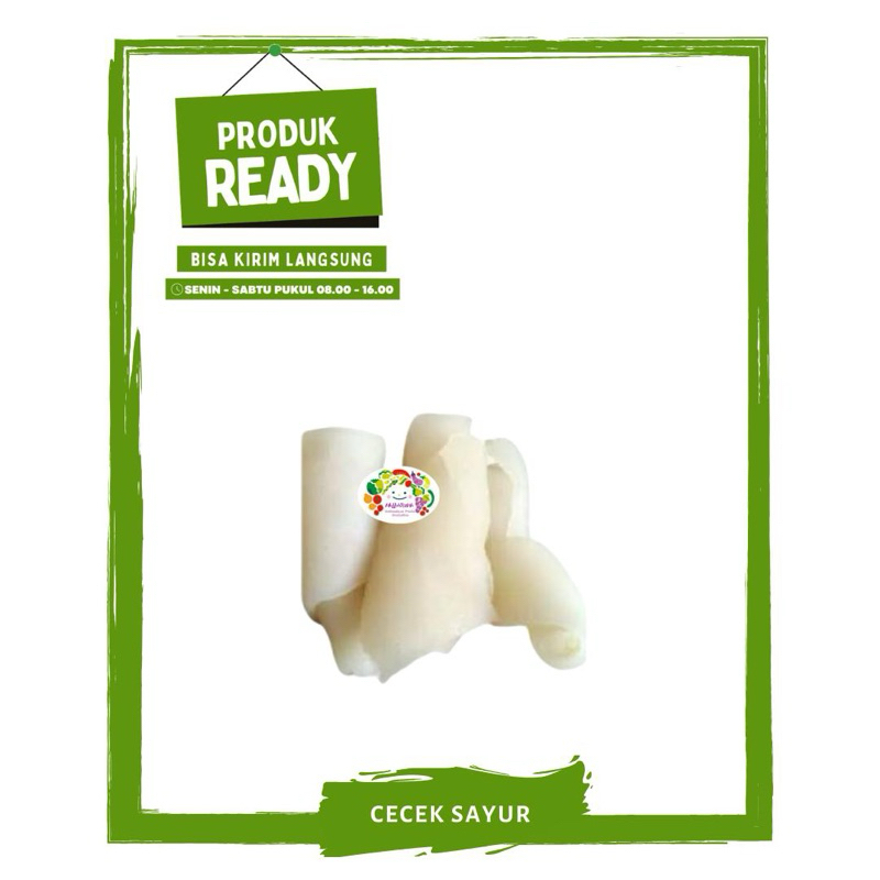 

Cecek Sayur / Lauk Pauk Ready On Mallahrizwa