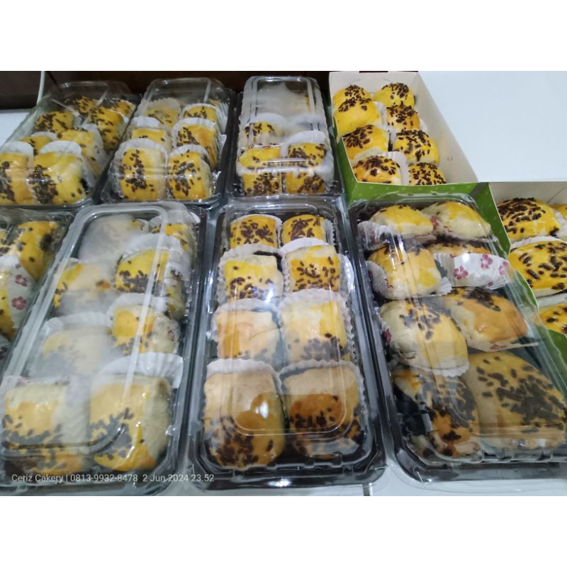 

Pisang bolen coklat jumbo