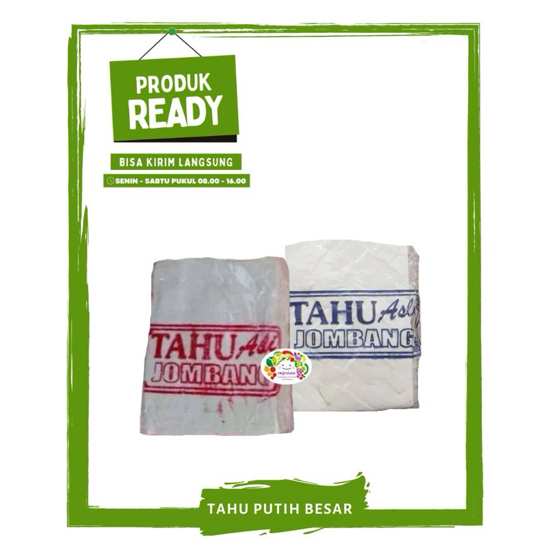 

Tahu Putih Besar (Malang / Jombang) / Lauk Pauk Ready On Mallahrizwa