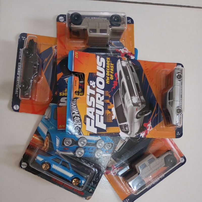Hotwheels series Fast & Furious