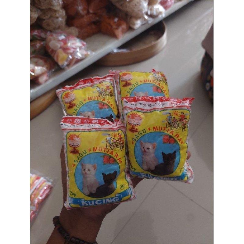 

Mutiara Sagu Cap Kucing 100gr mutiara kucing