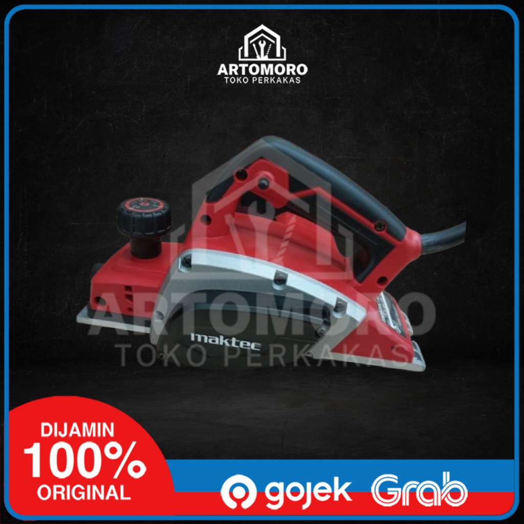 Mesin Serut Ketam Sugu Kayu Power Planner MT191/M1901B Maktec Original 82mm (3-1/4inch) Makita