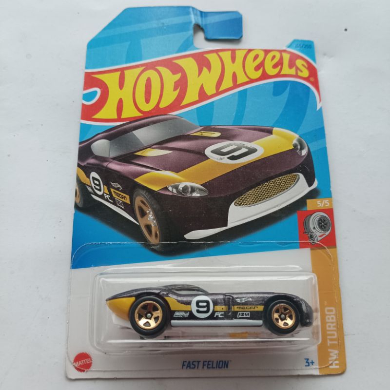 Hot wheels fast felion coklat