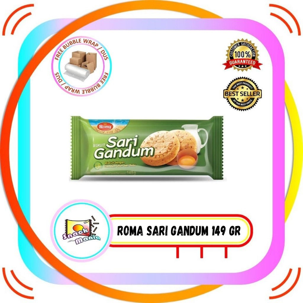 

Roma Sari Gandum Biskuit Susu ~ 149 gr Biscuit