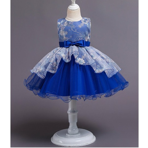 A0009-Dress anak dress kembang anak gaun kembang anak dress pesta anak dress natal anak gaun pesta a