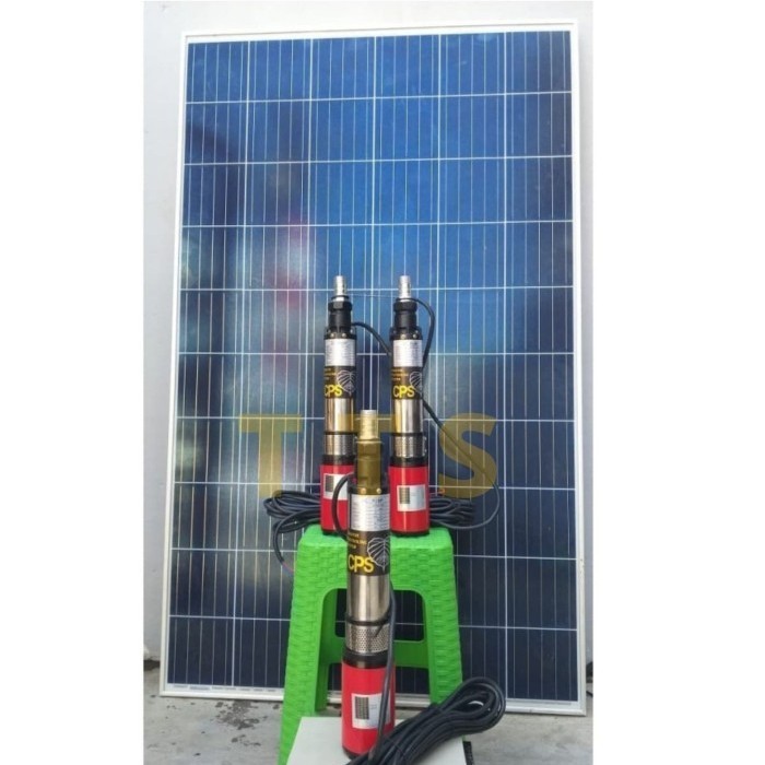 pompa air sistem TENAGA SURYA buat kolam ikan sirkulasi MANTAP