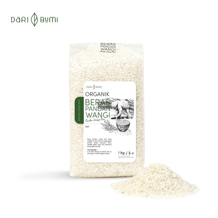 

Beras Pandan Wangi Organik 1 Kg Daribumi Premium Pure Organic