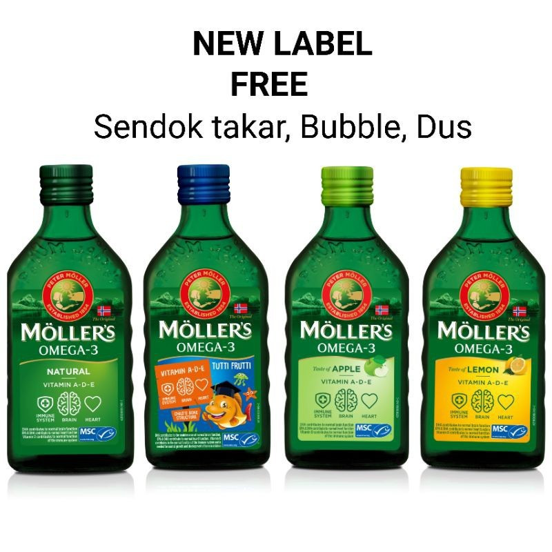 Liver Oil Omega 3 / Minyak Ikan Bayi 250 ML 250ml