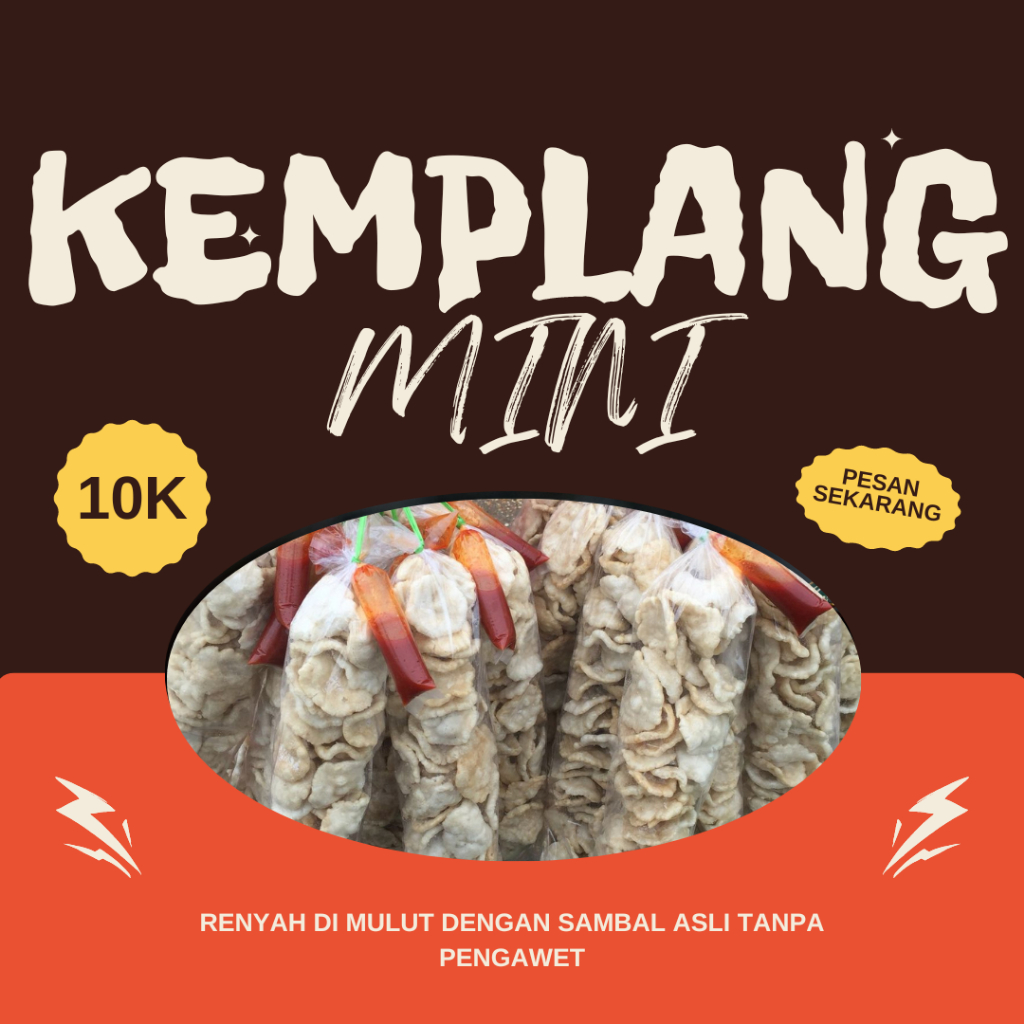 

KERUPUK KEMPLANG MINI BAKAR