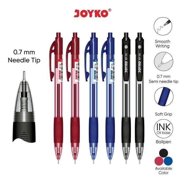 

Joyko Ball Pen Pulpen BP - 56 Pena 0.7mm | @1Pen