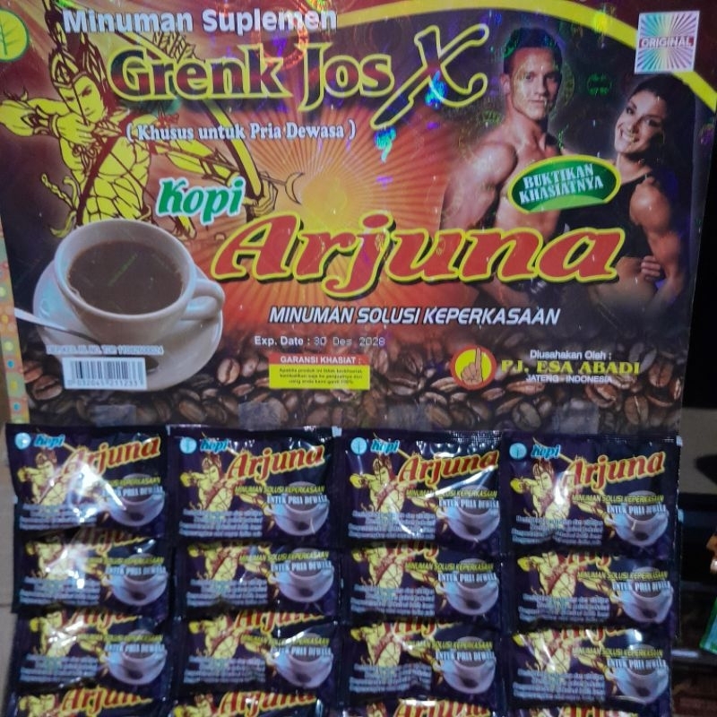 KOPI ARJUNA GRENK JOS X ORIGINAL MINUMAN KEBUGARAN PRIA
