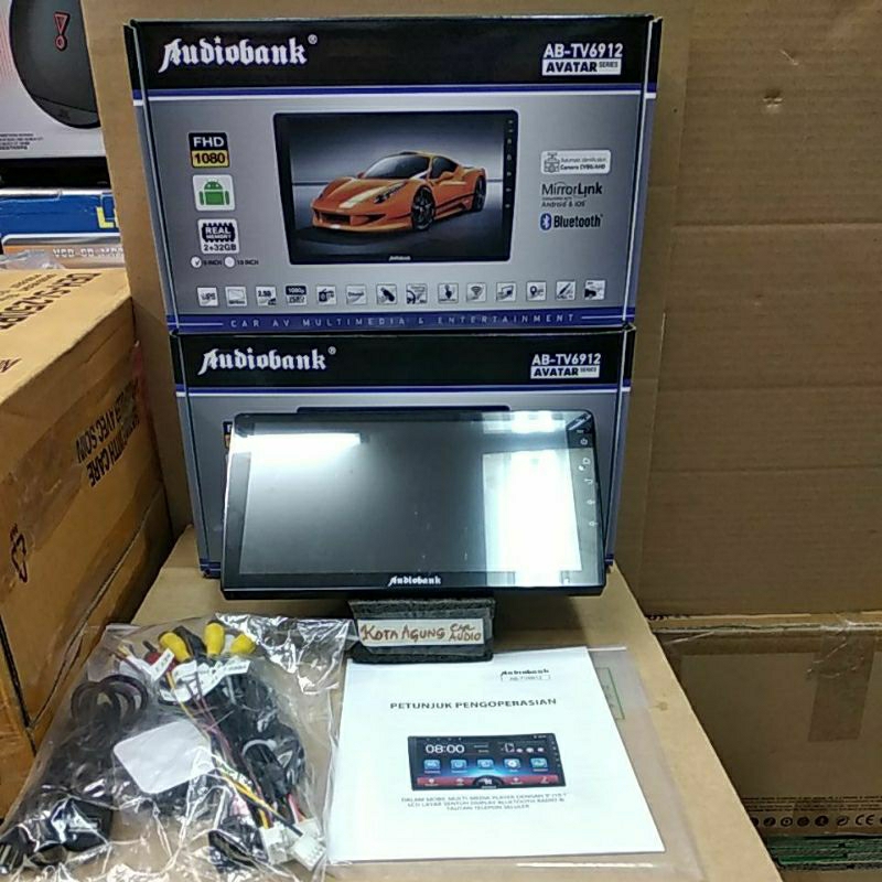 Audiobank AB-TV6912 Android 9" AVATAR Series CAR AV MULTIMEDIA ENTERTAINMENT