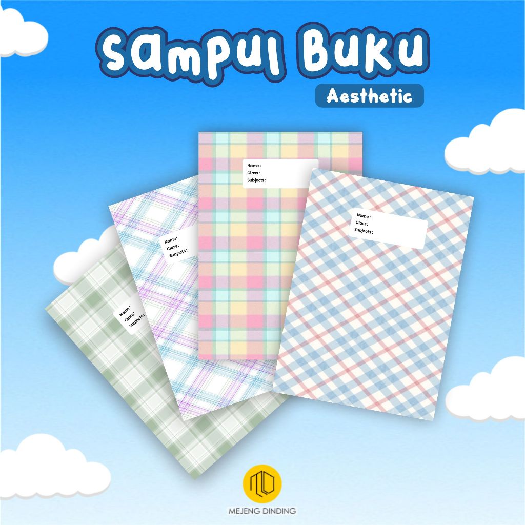 

SAMPUL BUKU AESTHETIC ISI 10 PCS / SAMPUL BUKU MOTIF PATTERN STYLE KOREA / SAMPUL BUKU BOOK COVER A5/B5 / Sampul Buku Kotak - Sampul Buku Aesthetic - Book Cover - Kertas Kado - Wrapping Paper - Kertas Sampul / SAMPUL BUKU CUSTOM DESAIN 2