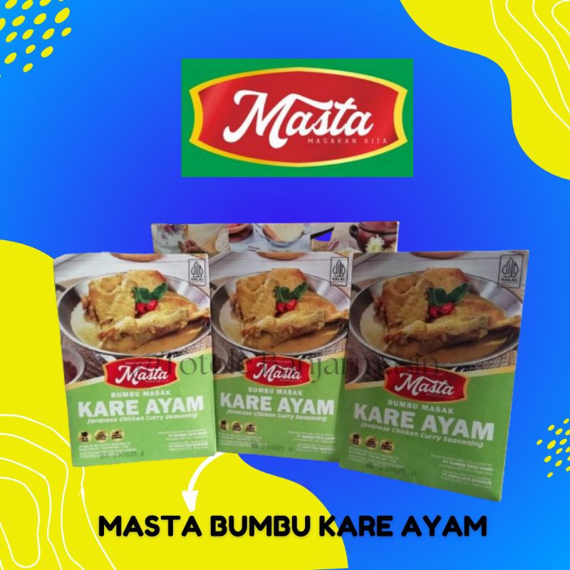 

MASTA BUMBU KARE AYAM 35 GR HALAL