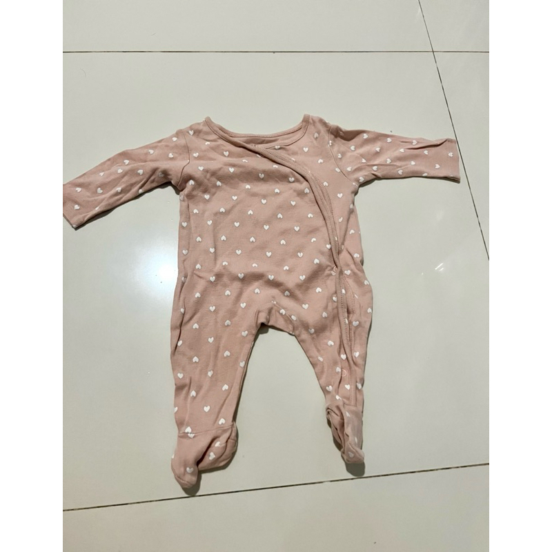 Preloved Jumper Juniors Pink Heart Newborn