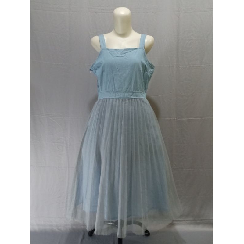 Blue Sky Tile Dress