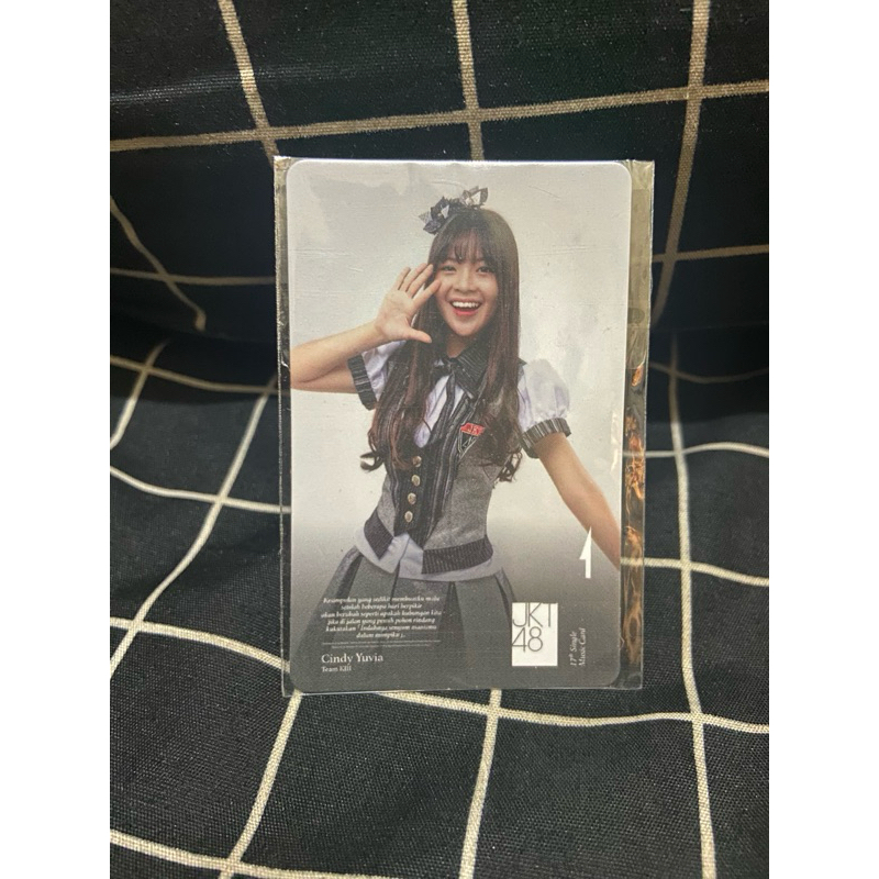 Photocard Cindy Yuvia  ex-JKT48 Indahnya Senyum Manismu Official