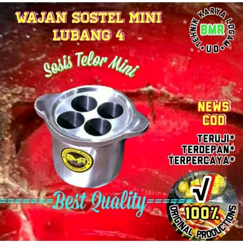 WAJAN SOSTEL MINI KOMPOR GAS LUBANG 4