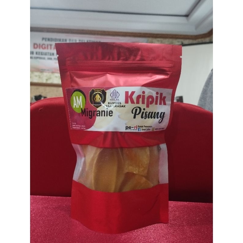 

Kripik Pisang AM Migranie 50 gram