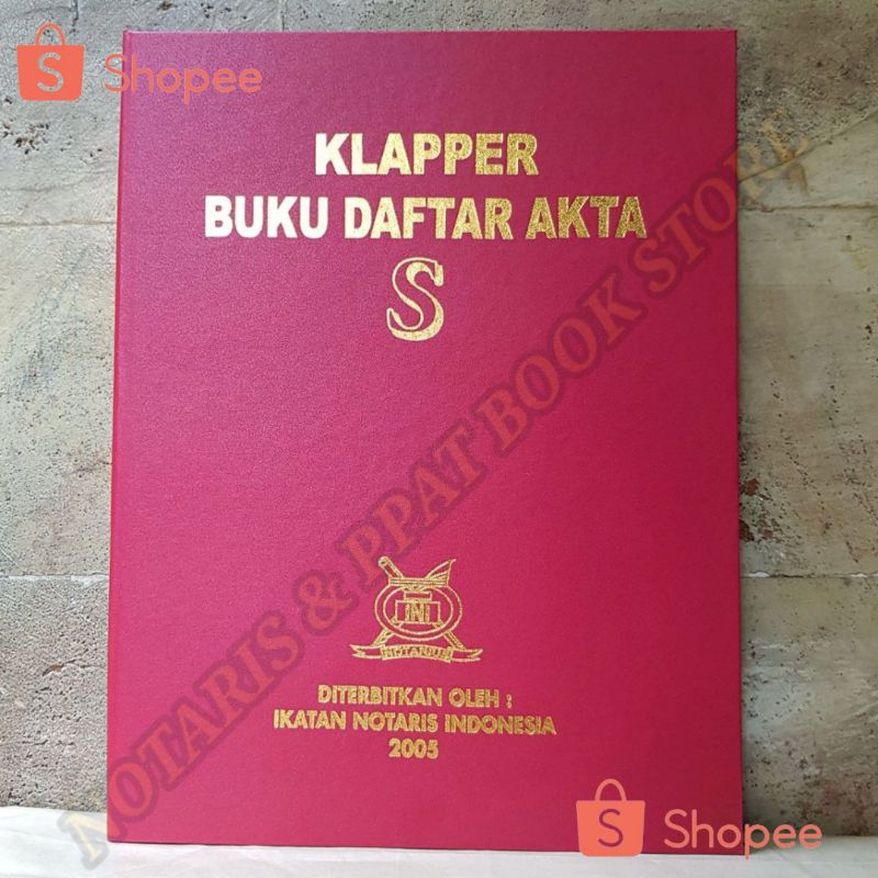 

KLAPPER BUKU DAFTAR AKTA HURUF ( S )