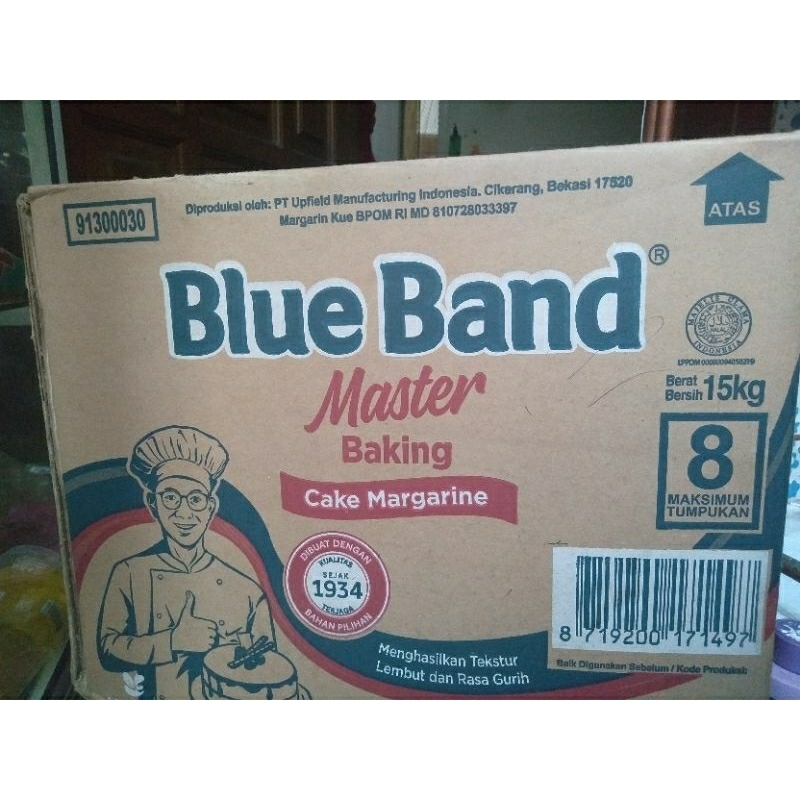 

Blue band master baking cake margarine ( MCM) 500gr