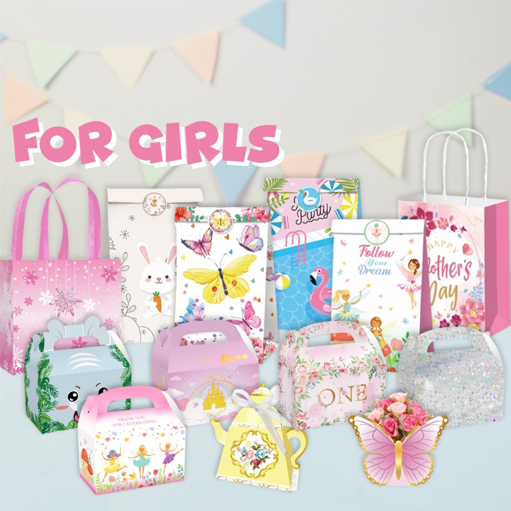 

Goodie Bag Tas Jinjing Pesta Ulang Tahun Anak Perempuan Paper Bag Kado Hadiah Ultah